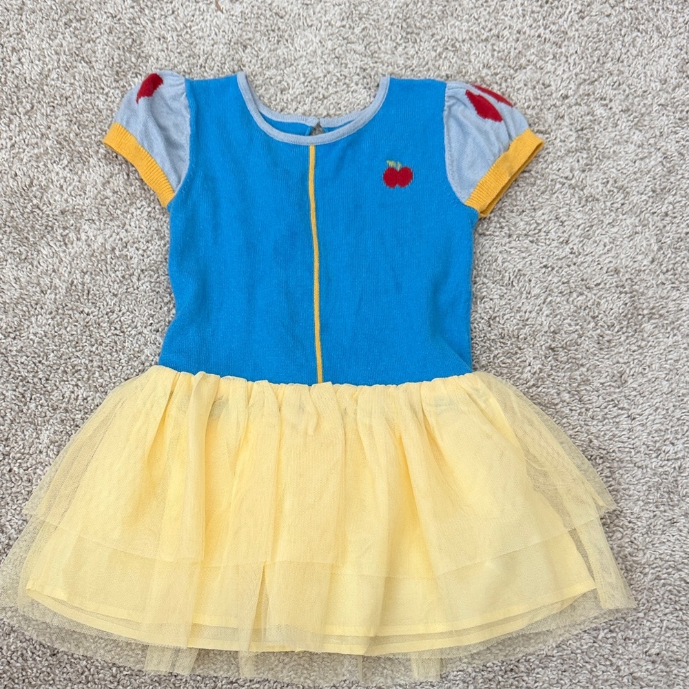 Blue and Yellow Princess Tutu Dress - Kids Costume